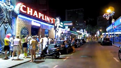 at night at night