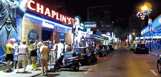 Benidorm at night