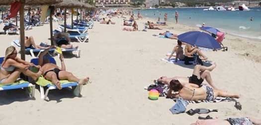 Malia beach