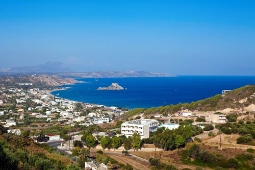 view from the Kefalos resort