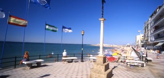 Chipiona promenade