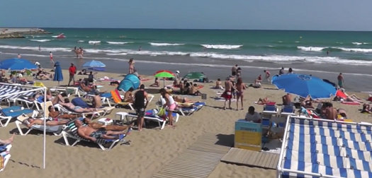 Sitges beach