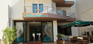 Creta Verano hotel entrance