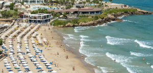 Ikaros Beach resort beach access