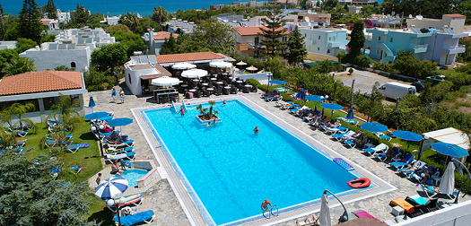 Kyknos beach main pool Kyknos beach main pool