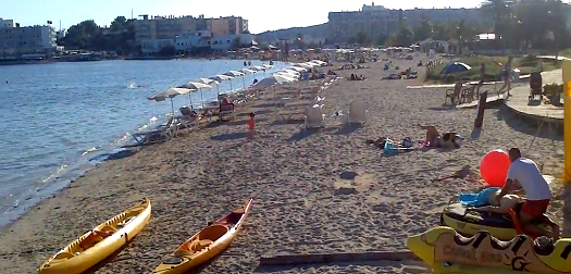 main beach at Talamanca