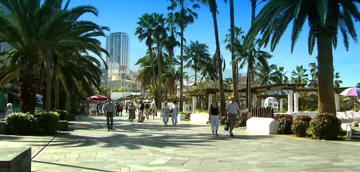 Puerto De La Cruz promenade Puerto De La Cruz promenade