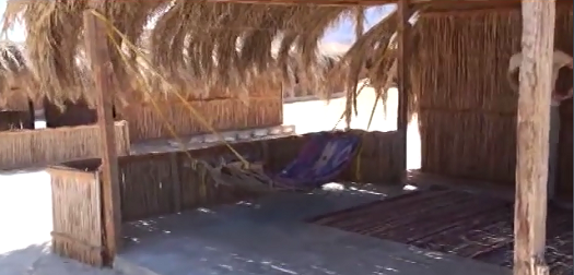Nuweiba budget beach accomodation
