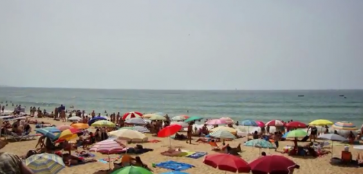 Olhos D’Agua small beach Olhos D’Agua small beach