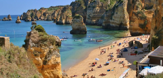a stunning beach in Lagos