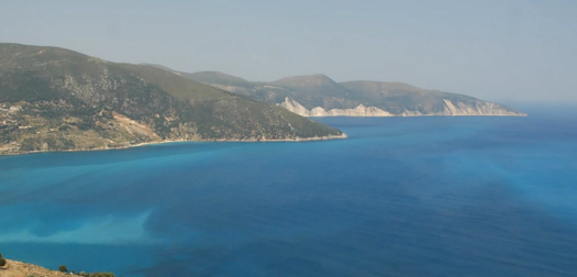 Kefalonia coast line