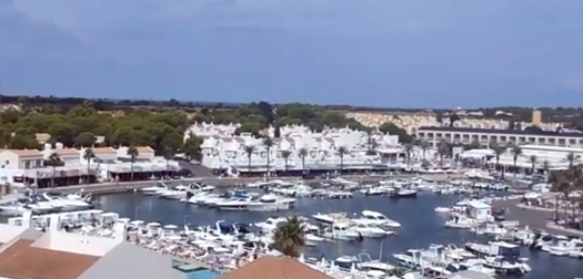Marina area at Cala'n Bosch