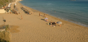 typical Kefalonia beach