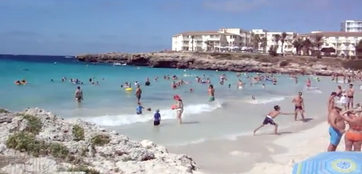 warm seas at Cala'n Bosch Cala’n Bosch