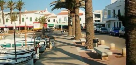 Playa de Fornells harbour Playa de Fornells harbour
