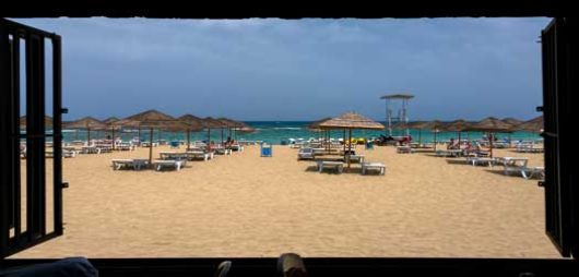 Beach in Famagusta, Cyprus