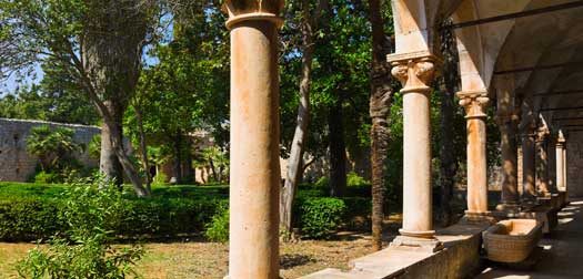 Park in palace at Croatia Park in palace at Croatia