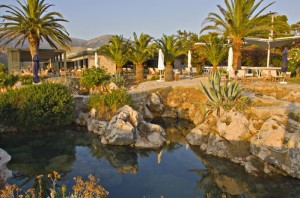 The sinkholes on Lassi area of Kefalonia island in Greece