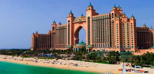The exterior of Atlantis The Palm The exterior of Atlantis The Palm