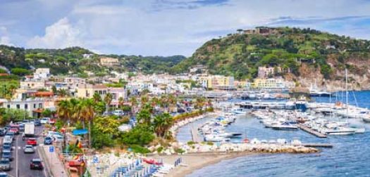 public beach of lacco ameno resort town, ischia island, italy Ischia Beach Holidays