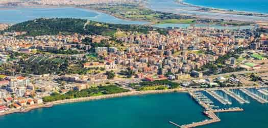 aerial view of the city of cagliari aerial view of the city of cagliari