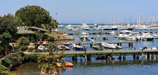 Boats in the marina at Cannigione Sardinia Boats in the marina at Cannigione Sardinia