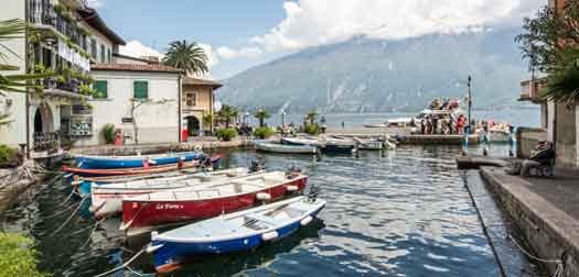 Marina in Limone Sul Garda Italy Lakes Holidays
