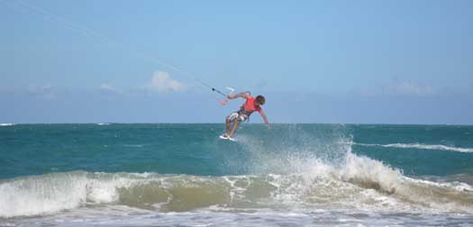 Kite-surfing-freeride-at-Cabarete Kite-surfing-freeride-at-Cabarete