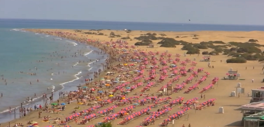Canary Islands holidays at Playa del Ingles beach