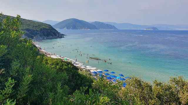The sea in Halkidiki