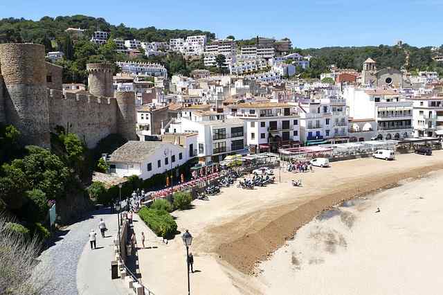 Tossa de Mar beach